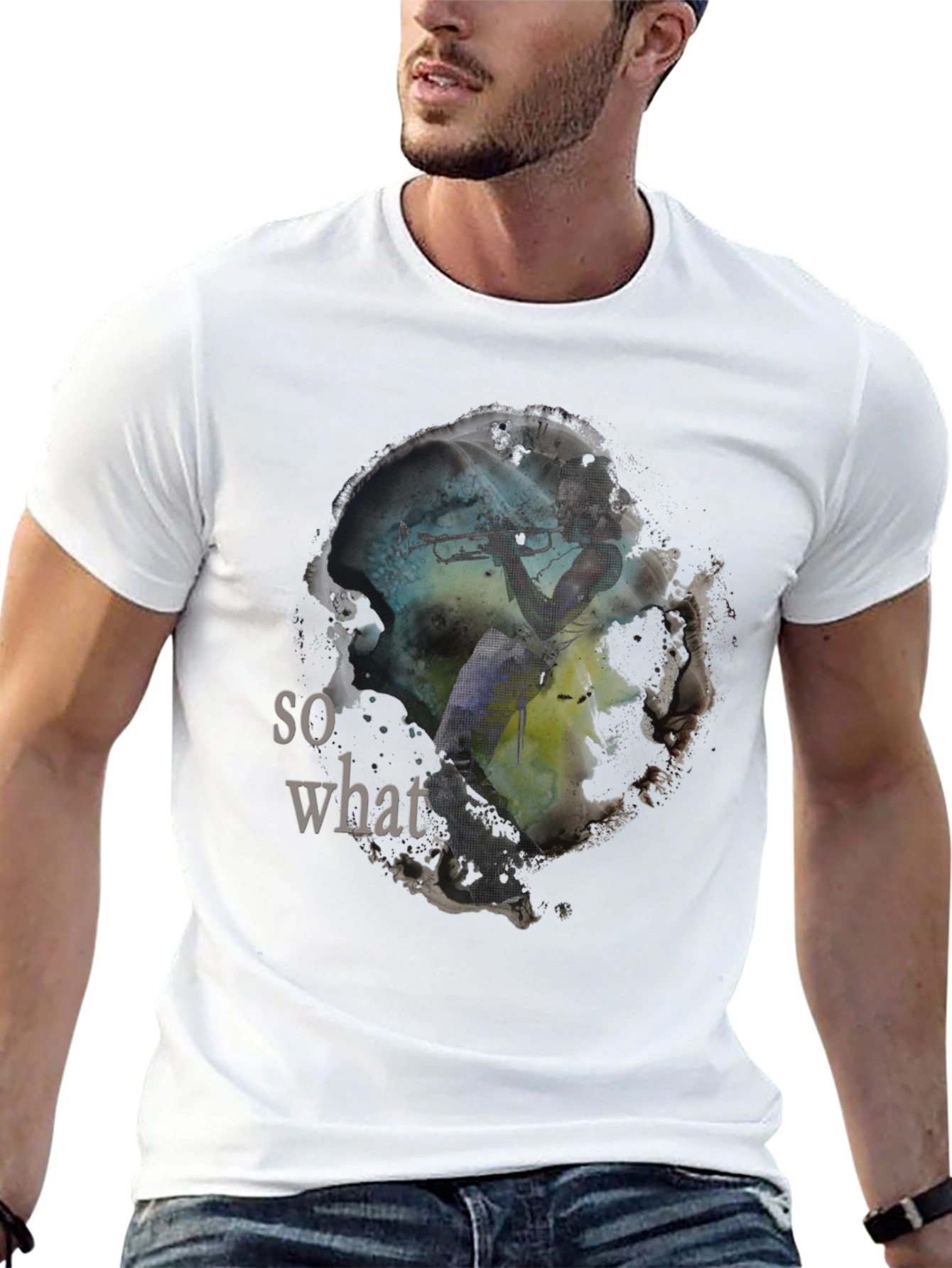 So What T-Shirt - Artistic Trumpet Design