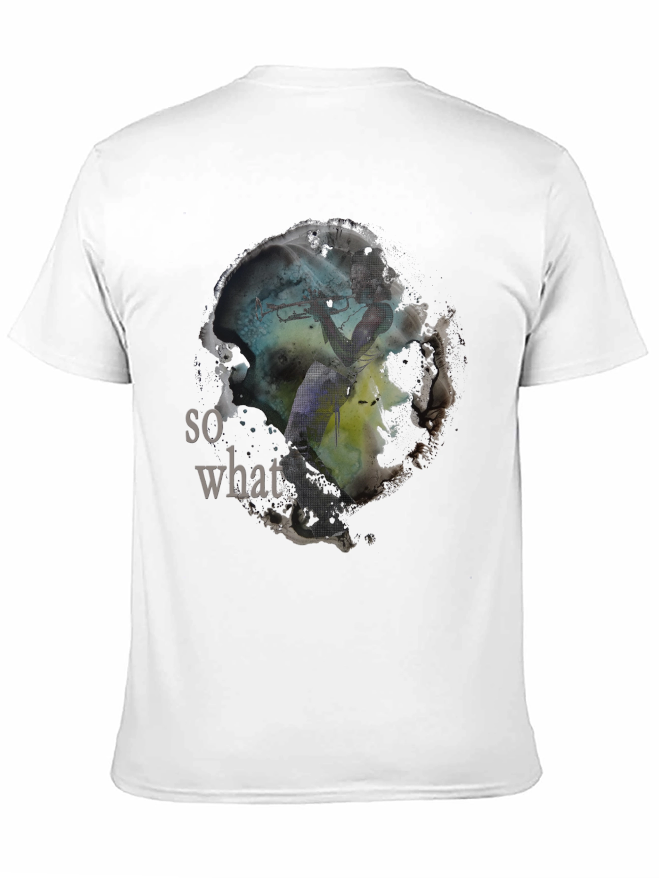 So What T-Shirt - Artistic Trumpet Design