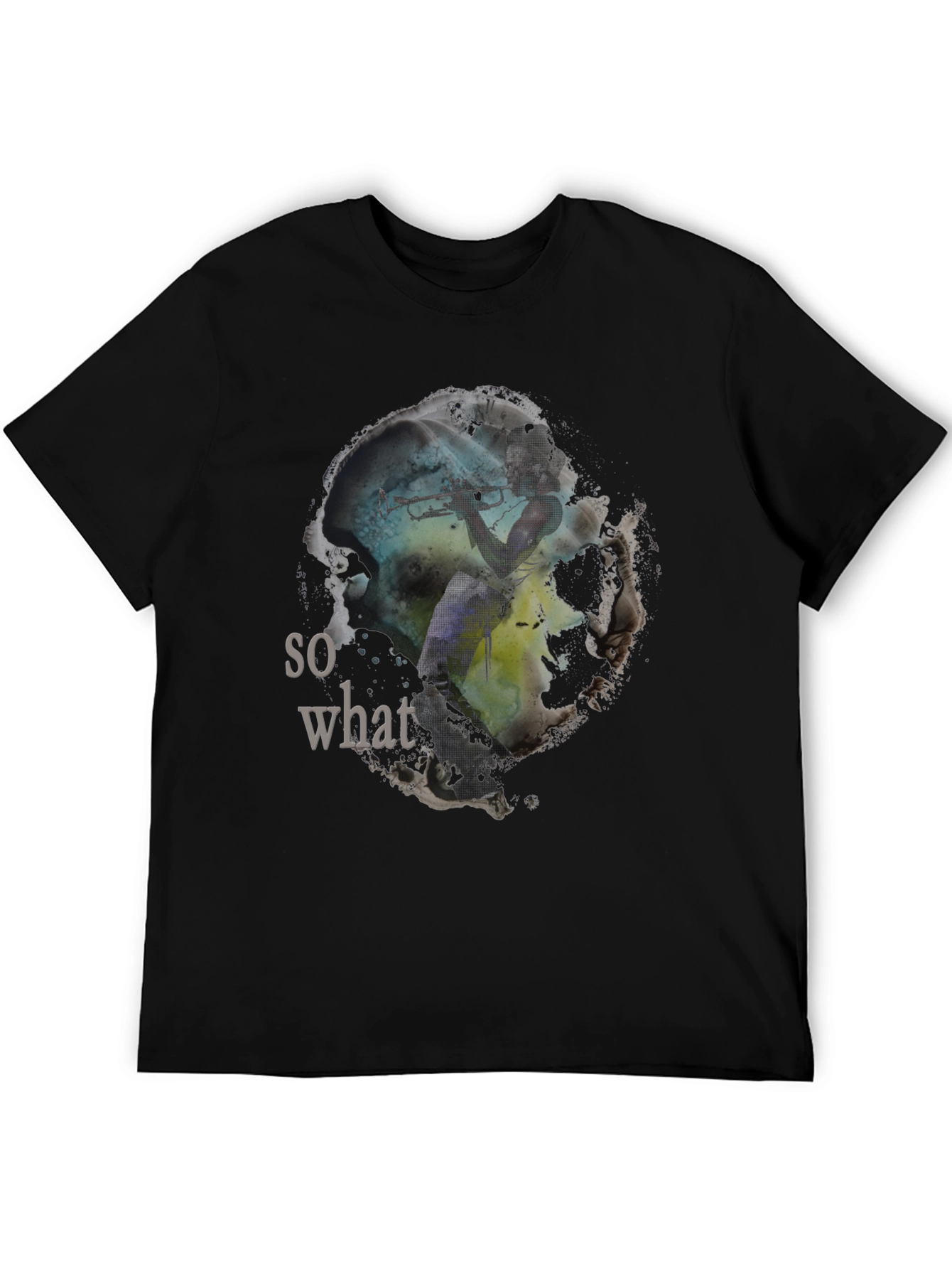 So What T-Shirt - Artistic Trumpet Design