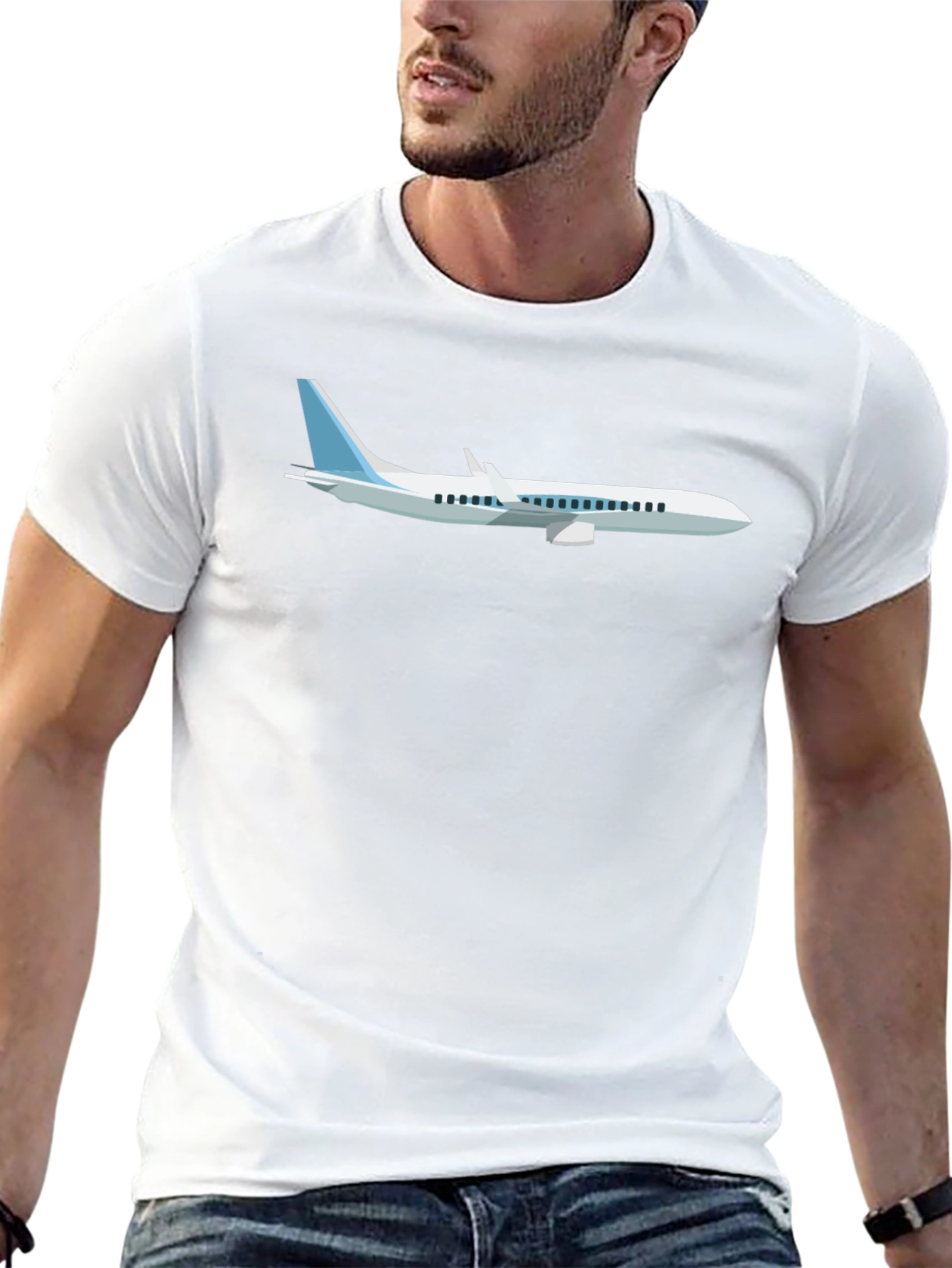 Airplane Graphic T-Shirt | Aviation Tee