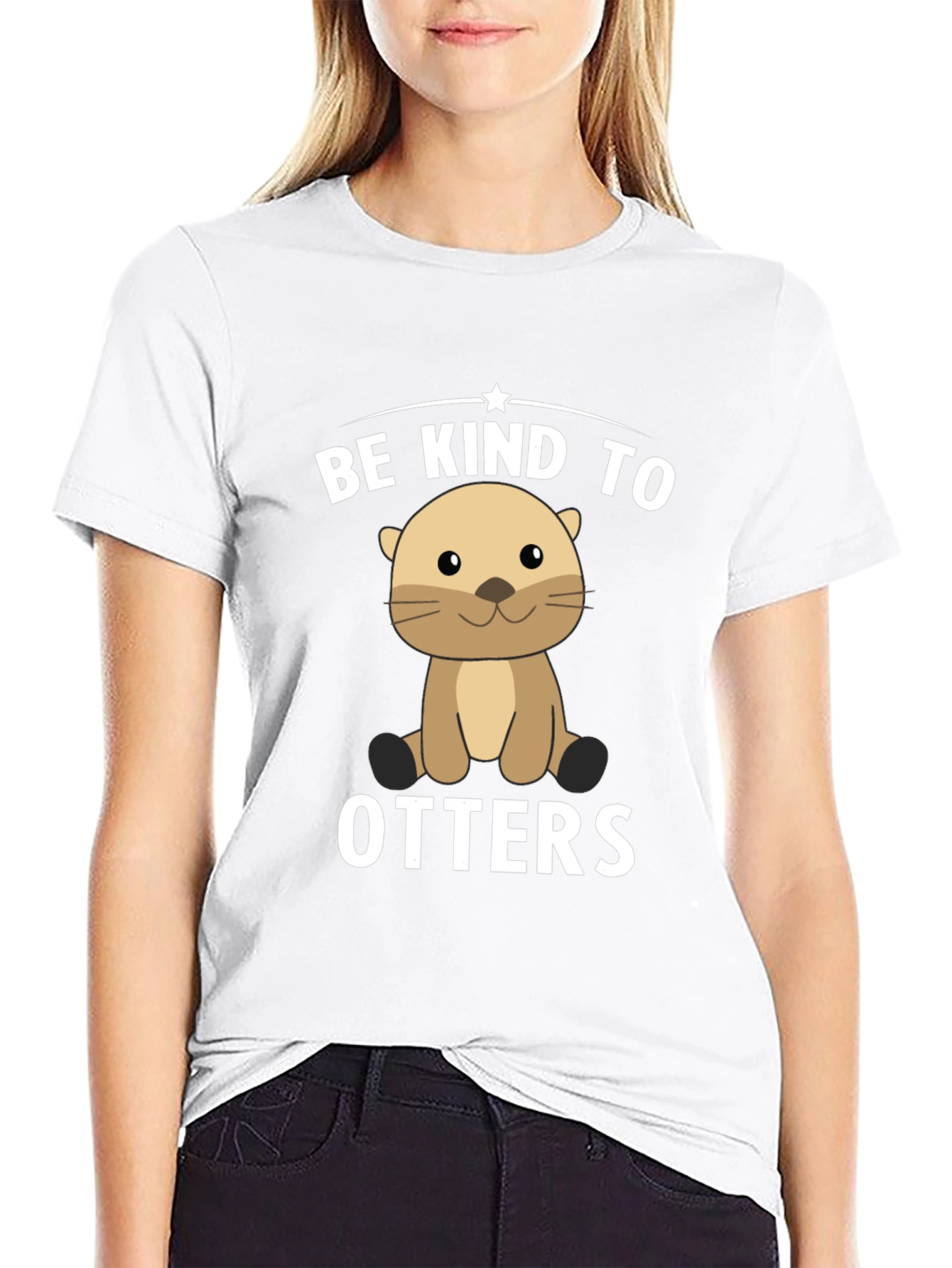 Be Kind to Otters Graphic T-Shirt
