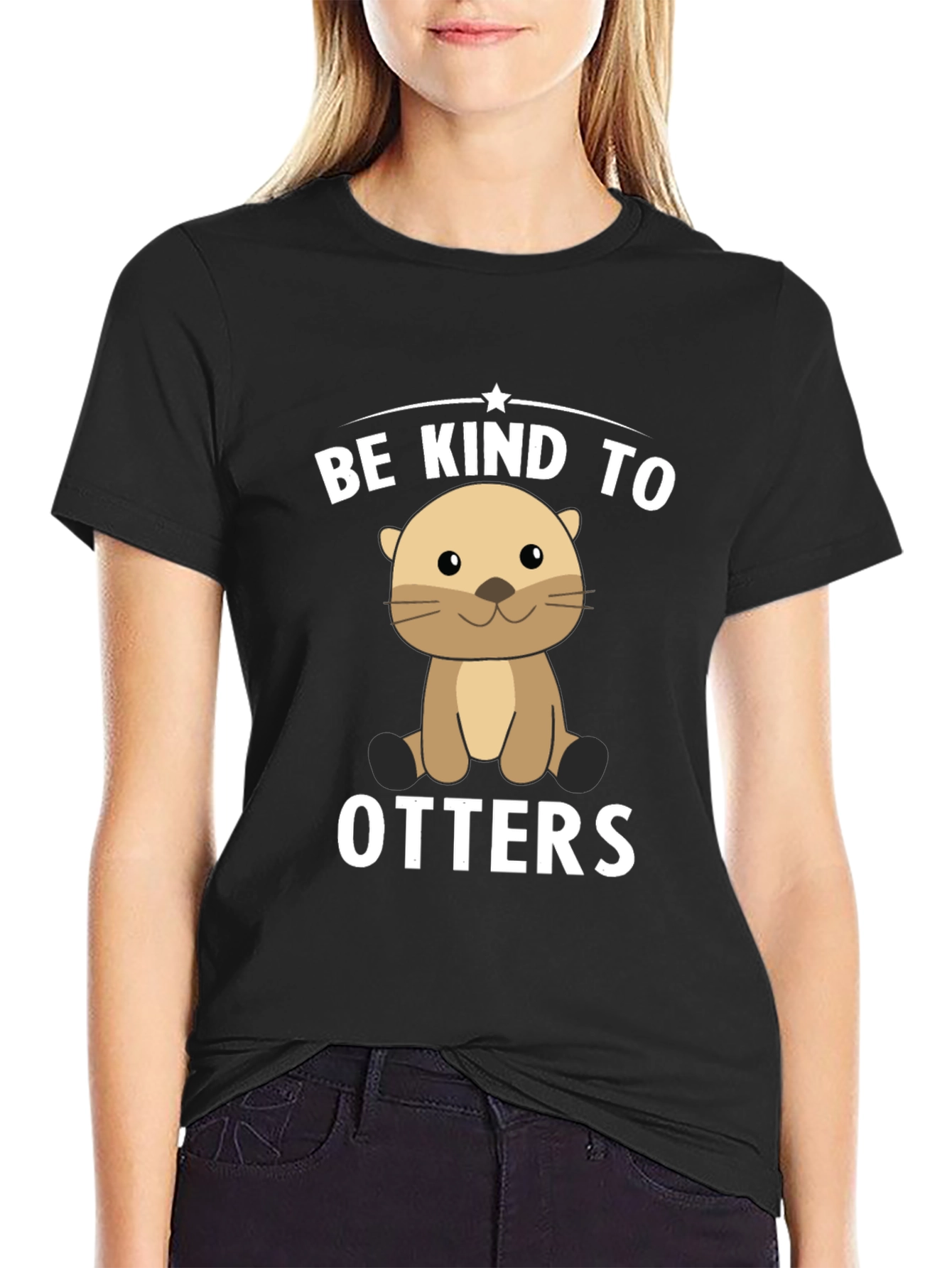 Be Kind to Otters Graphic T-Shirt