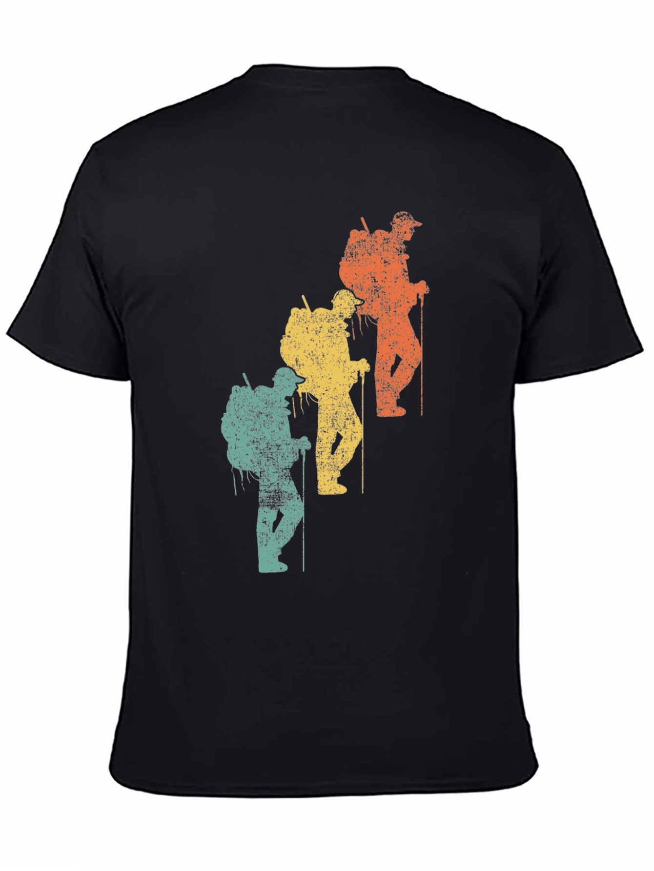 Retro Hiker Graphic Tee - Adventure Ready