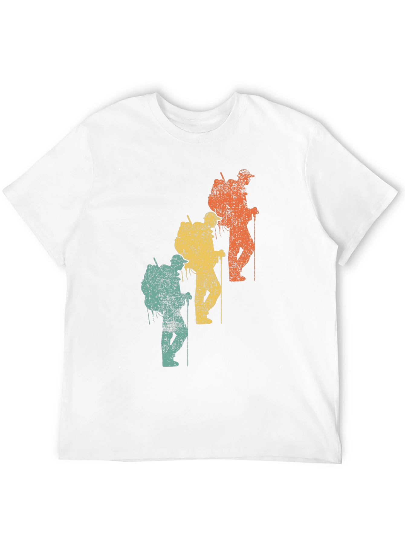 Retro Hiker Graphic Tee - Adventure Ready