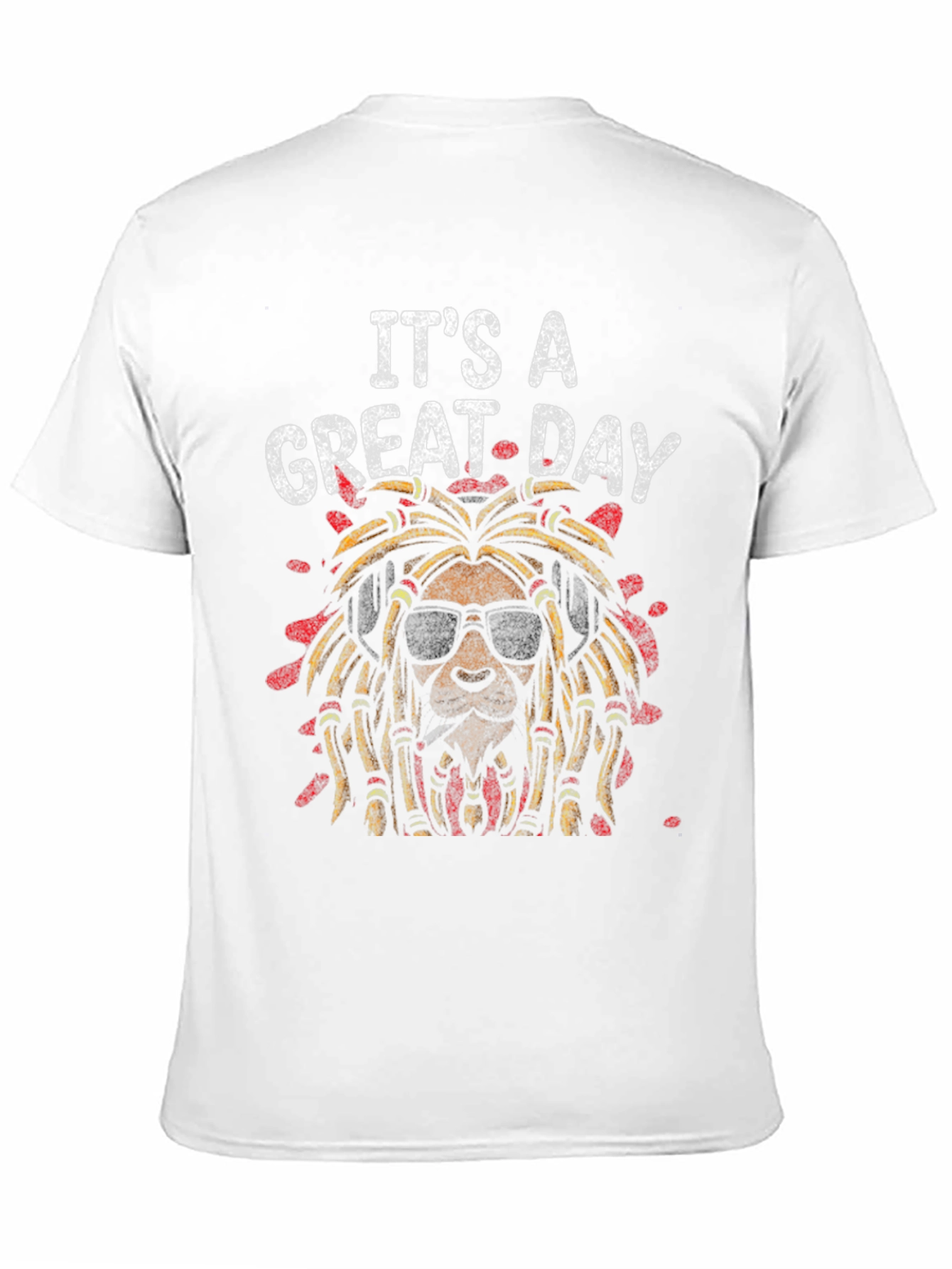 Its A Great Day Lion Graphic Tee