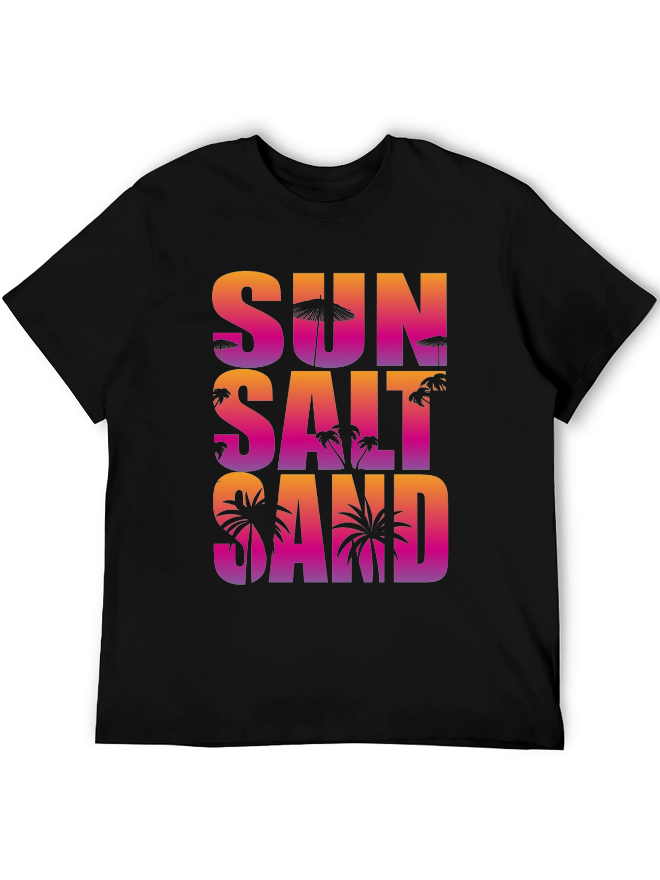 Sun Salt Sand Graphic Tee - Beach Lover Shirt