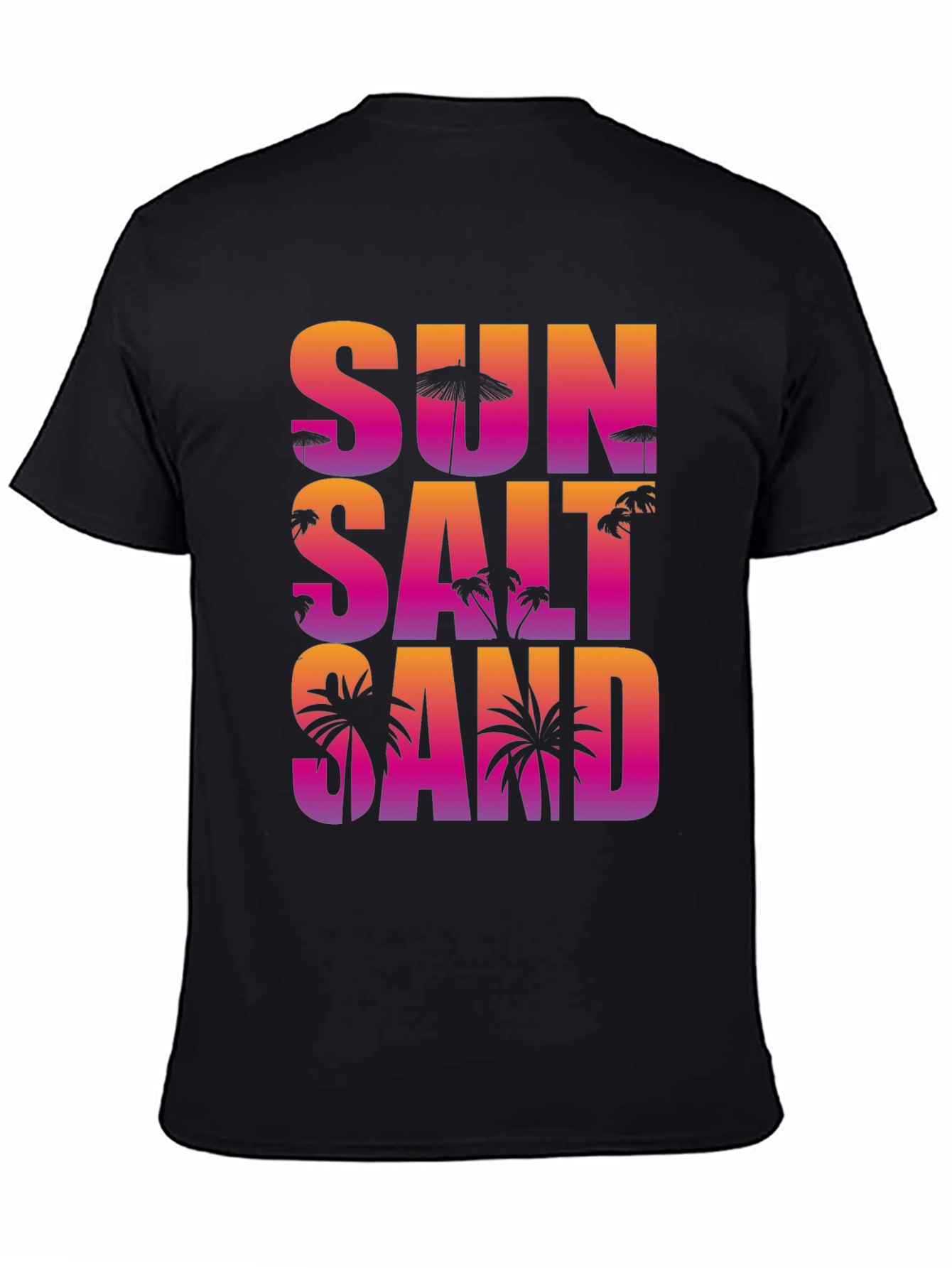 Sun Salt Sand Graphic Tee - Beach Lover Shirt