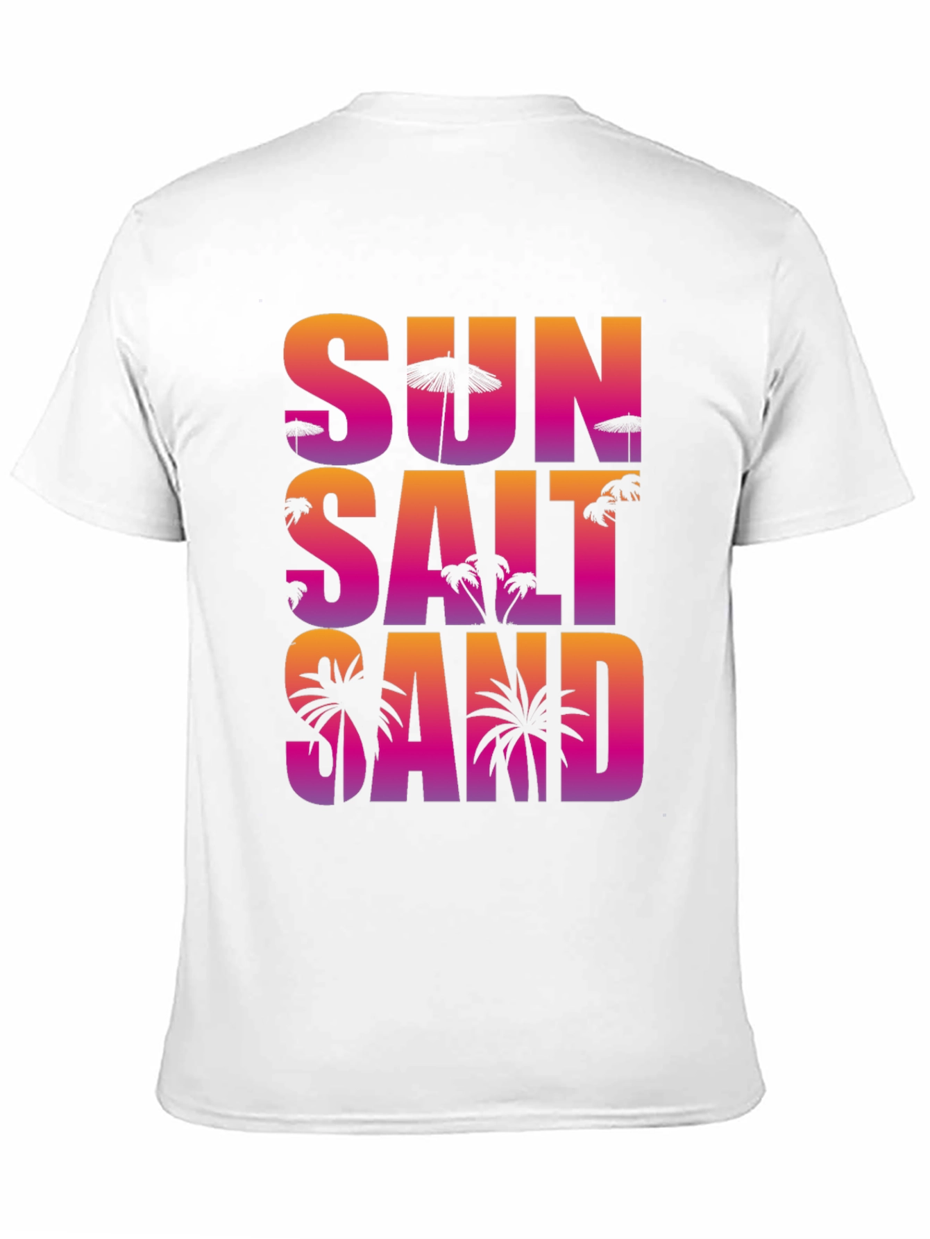 Sun Salt Sand Graphic Tee - Beach Lover Shirt