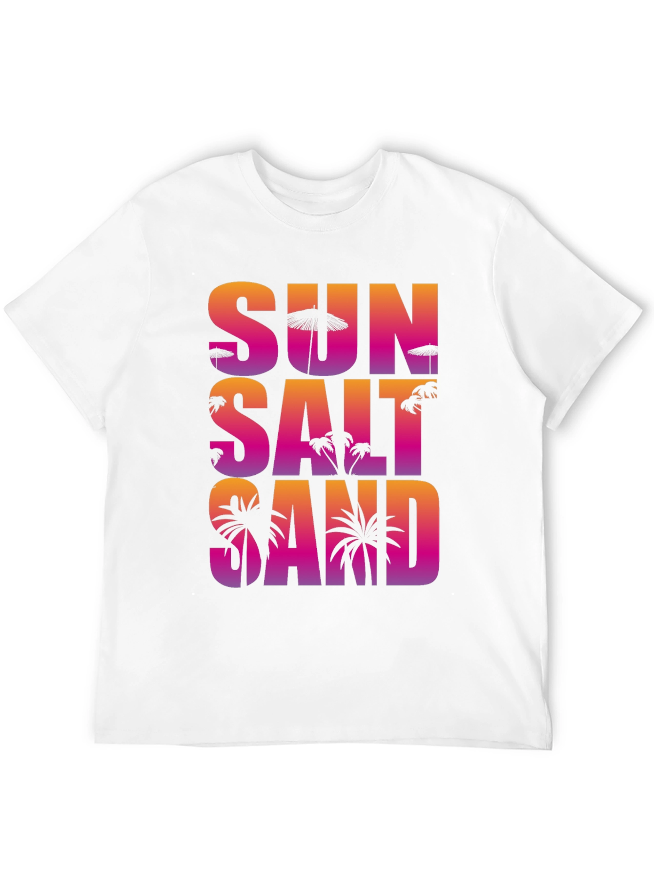 Sun Salt Sand Graphic Tee - Beach Lover Shirt