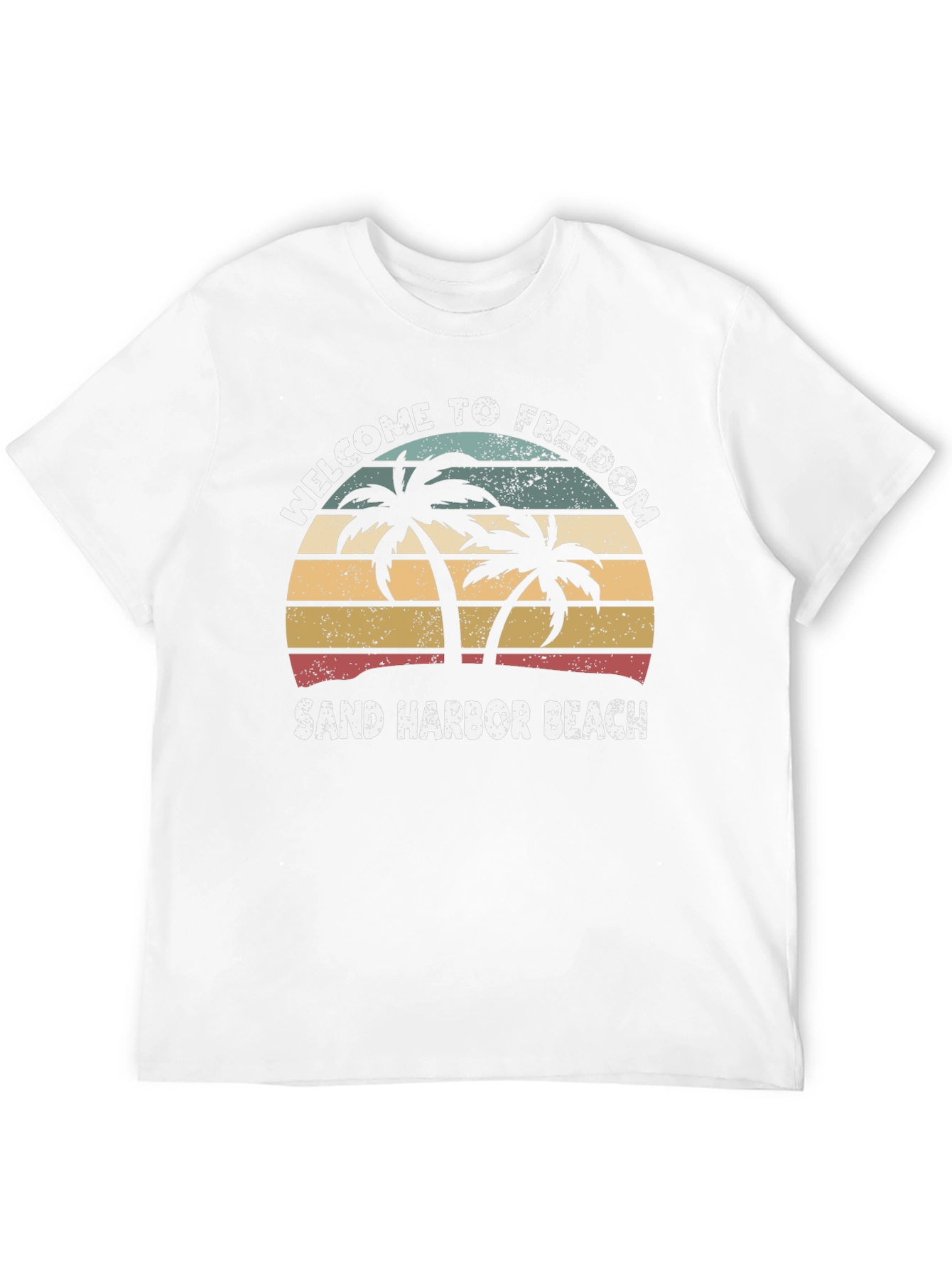 Sand Harbor Beach Graphic Tee - Freedom Vibes