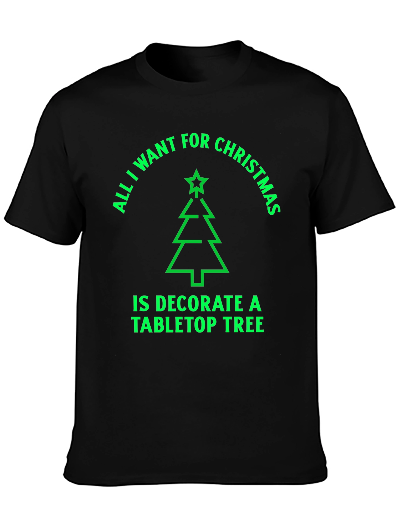 Christmas Tabletop Tree T-Shirt