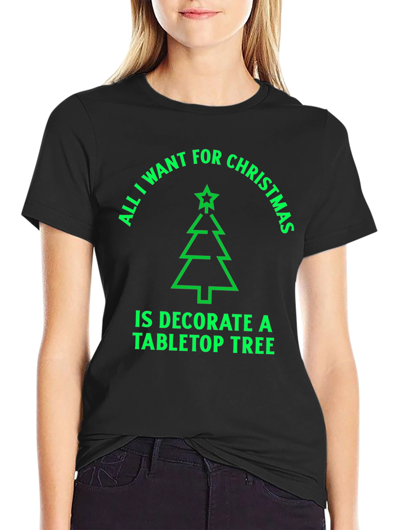 Christmas Tabletop Tree T-Shirt