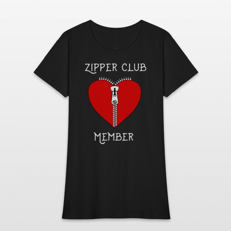 Zipper Club Member Graphic Heart Surgery Survivor