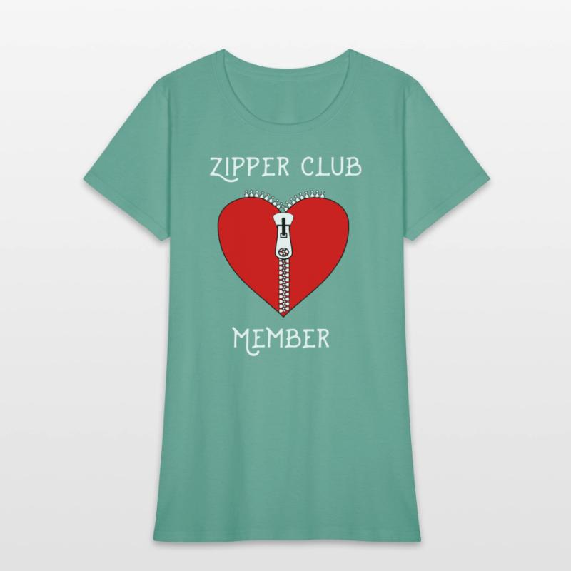 Zipper Club Member Graphic Heart Surgery Survivor