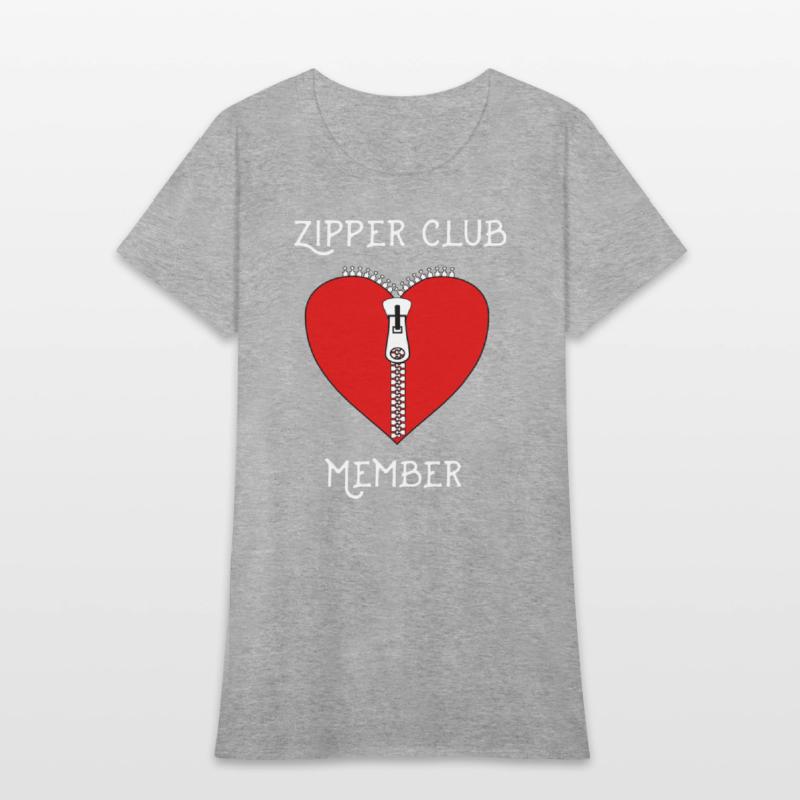Zipper Club Member Graphic Heart Surgery Survivor