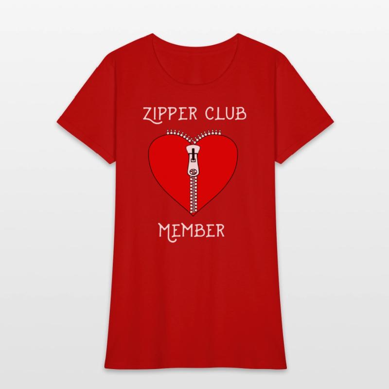 Zipper Club Member Graphic Heart Surgery Survivor