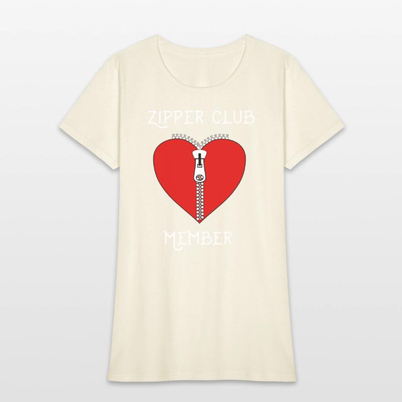 Zipper Club Member Graphic Heart Surgery Survivor