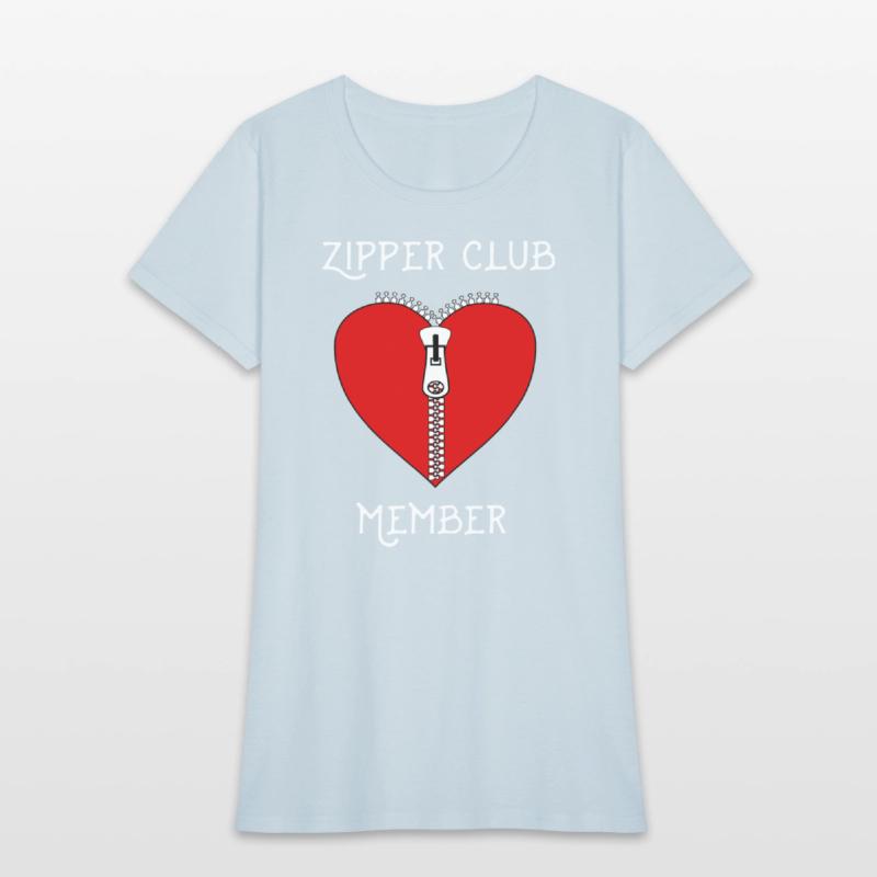 Zipper Club Member Graphic Heart Surgery Survivor