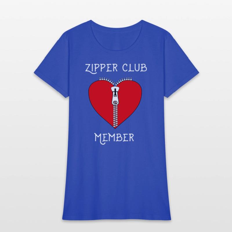 Zipper Club Member Graphic Heart Surgery Survivor