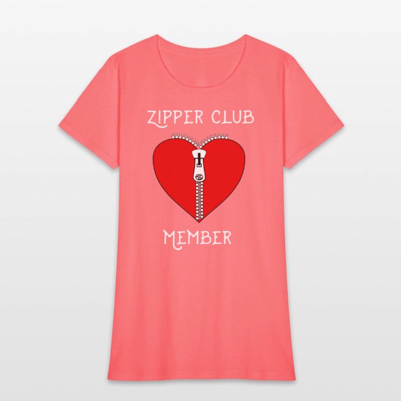 Zipper Club Member Graphic Heart Surgery Survivor