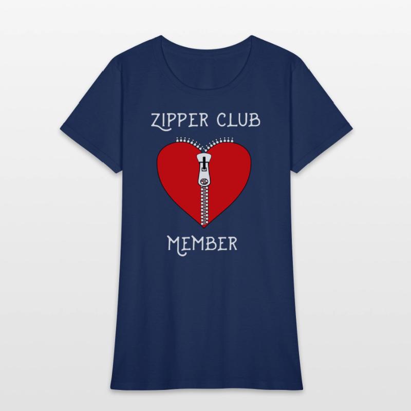 Zipper Club Member Graphic Heart Surgery Survivor
