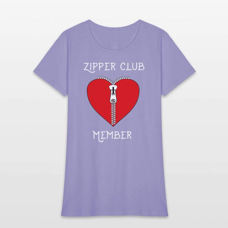 Zipper Club Member Graphic Heart Surgery Survivor