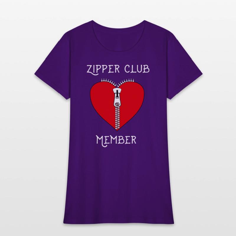 Zipper Club Member Graphic Heart Surgery Survivor