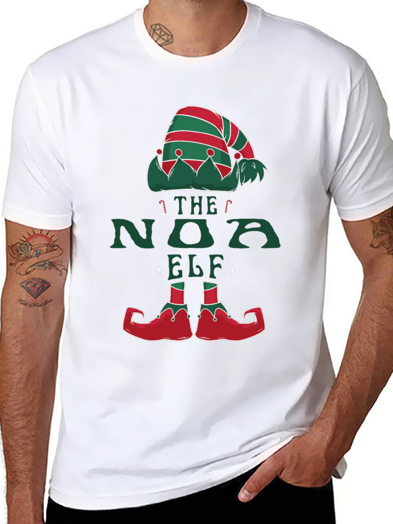 Novelty The Noa Elf Christmas T-Shirt