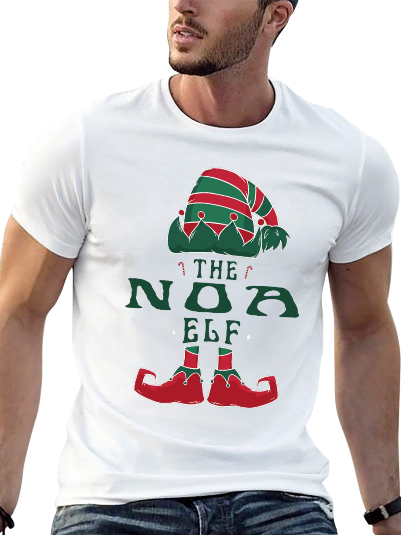 Novelty The Noa Elf Christmas T-Shirt