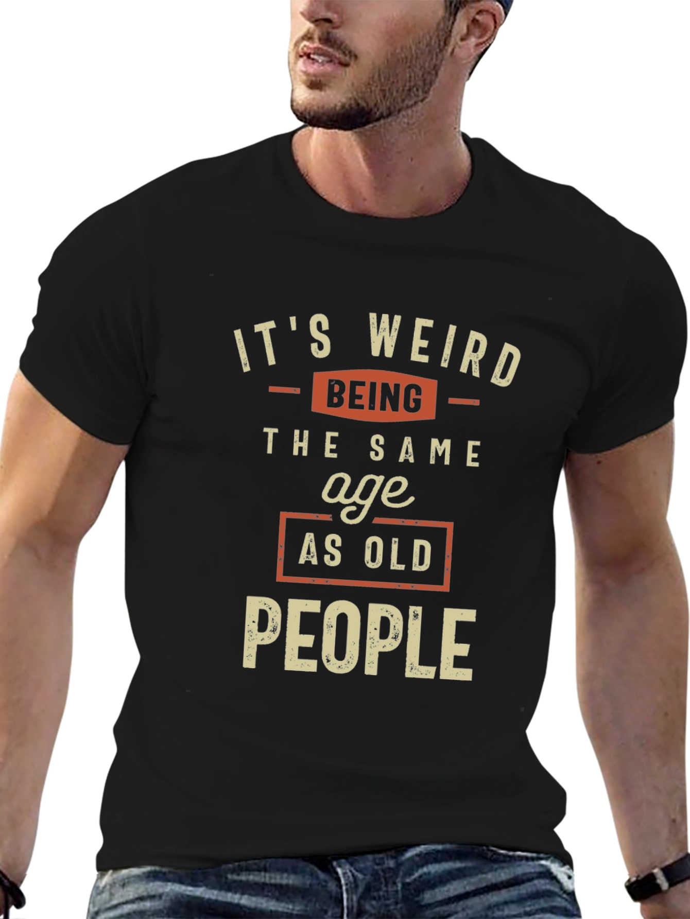 Funny Old People Graphic Tee