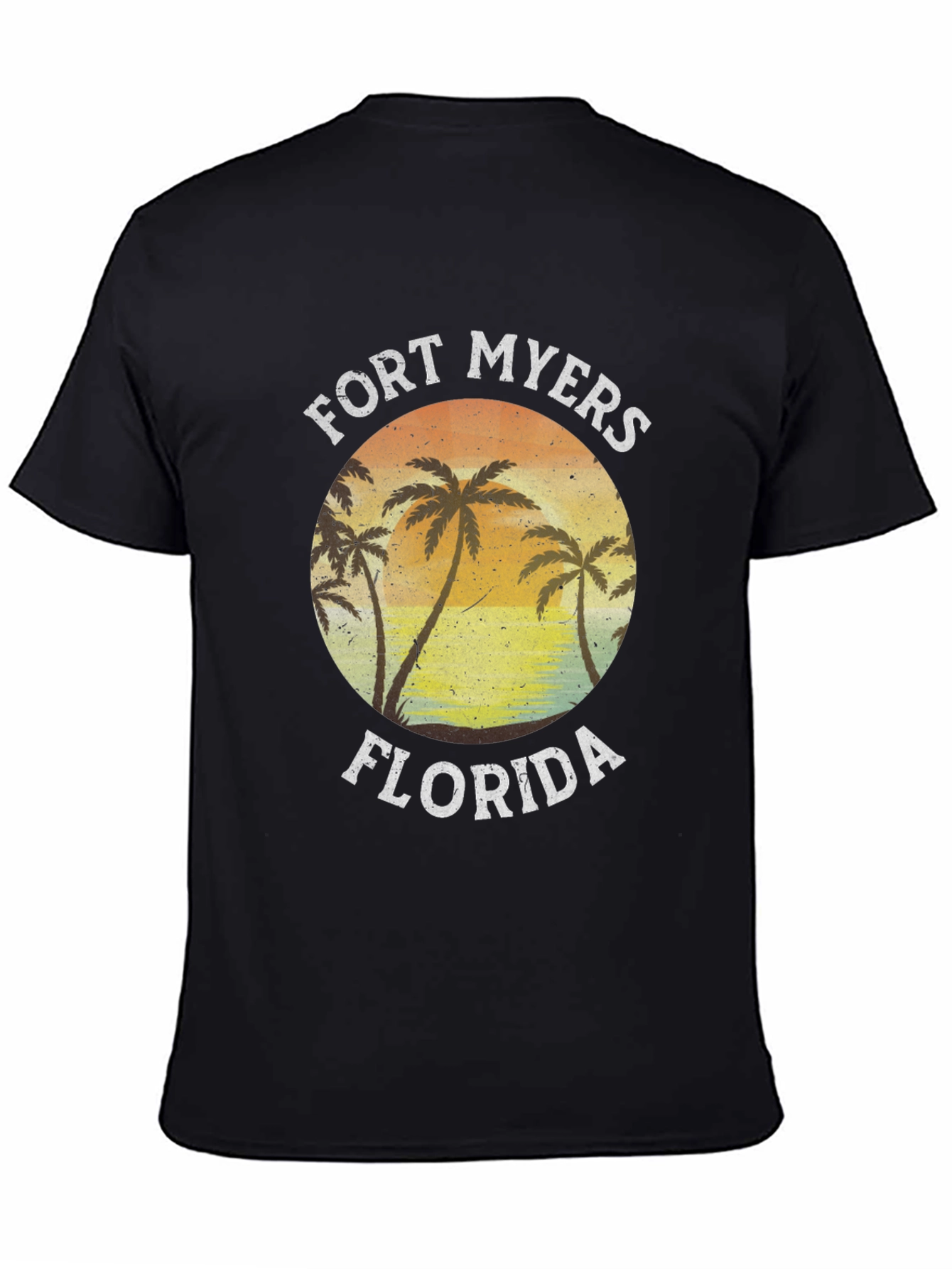 Fort Myers Florida Palm Tree Graphic T-Shirt
