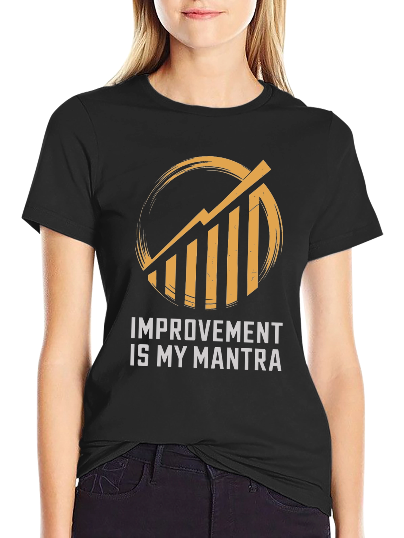 Improvement Is My Mantra Graphic Tee