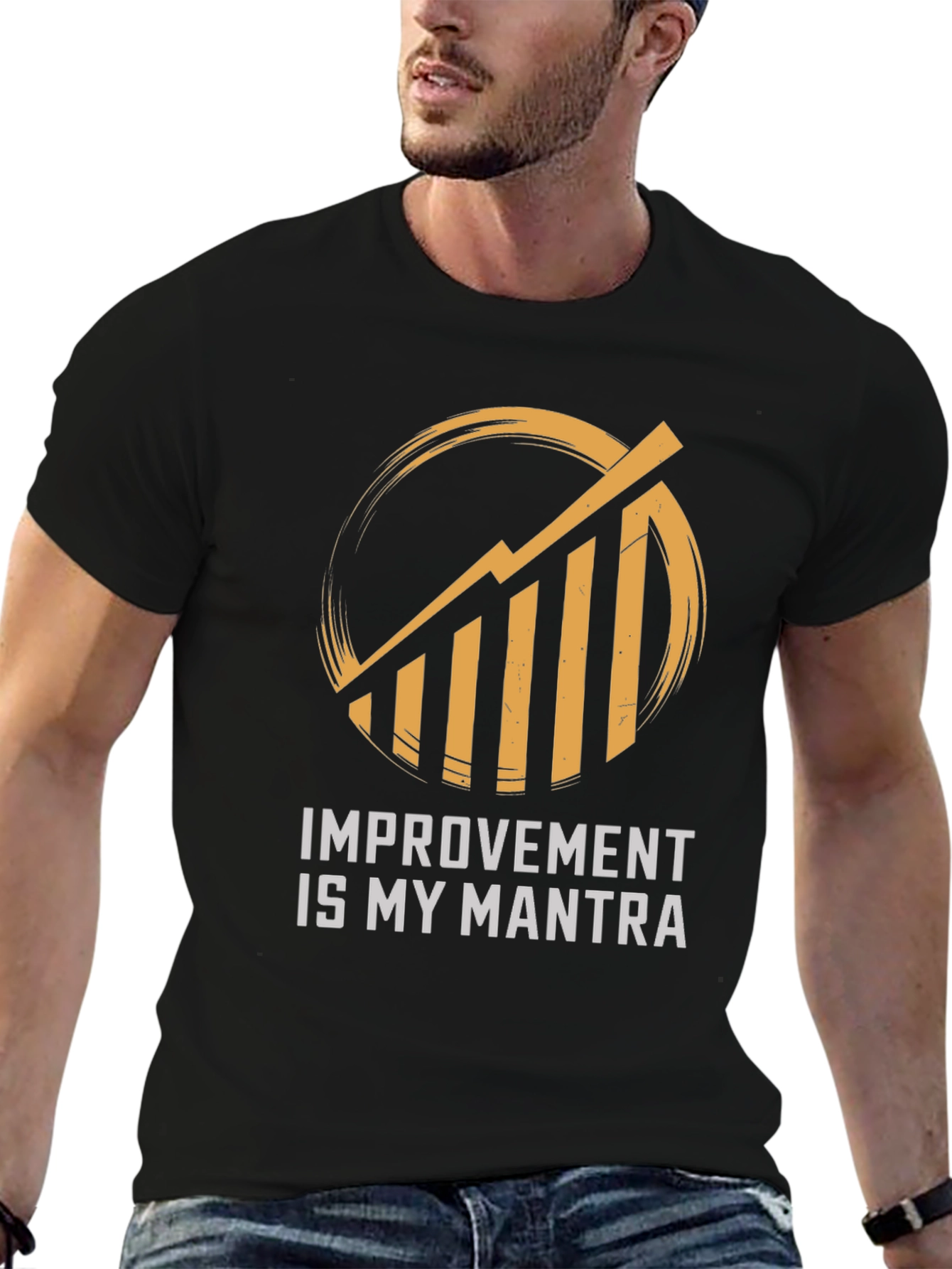 Improvement Is My Mantra Graphic Tee