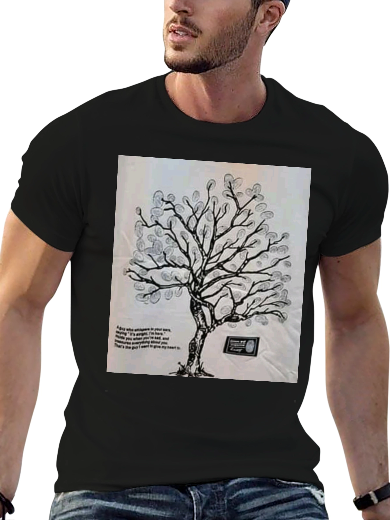 Tree of Life Graphic Tee - Unisex Black T-Shirt