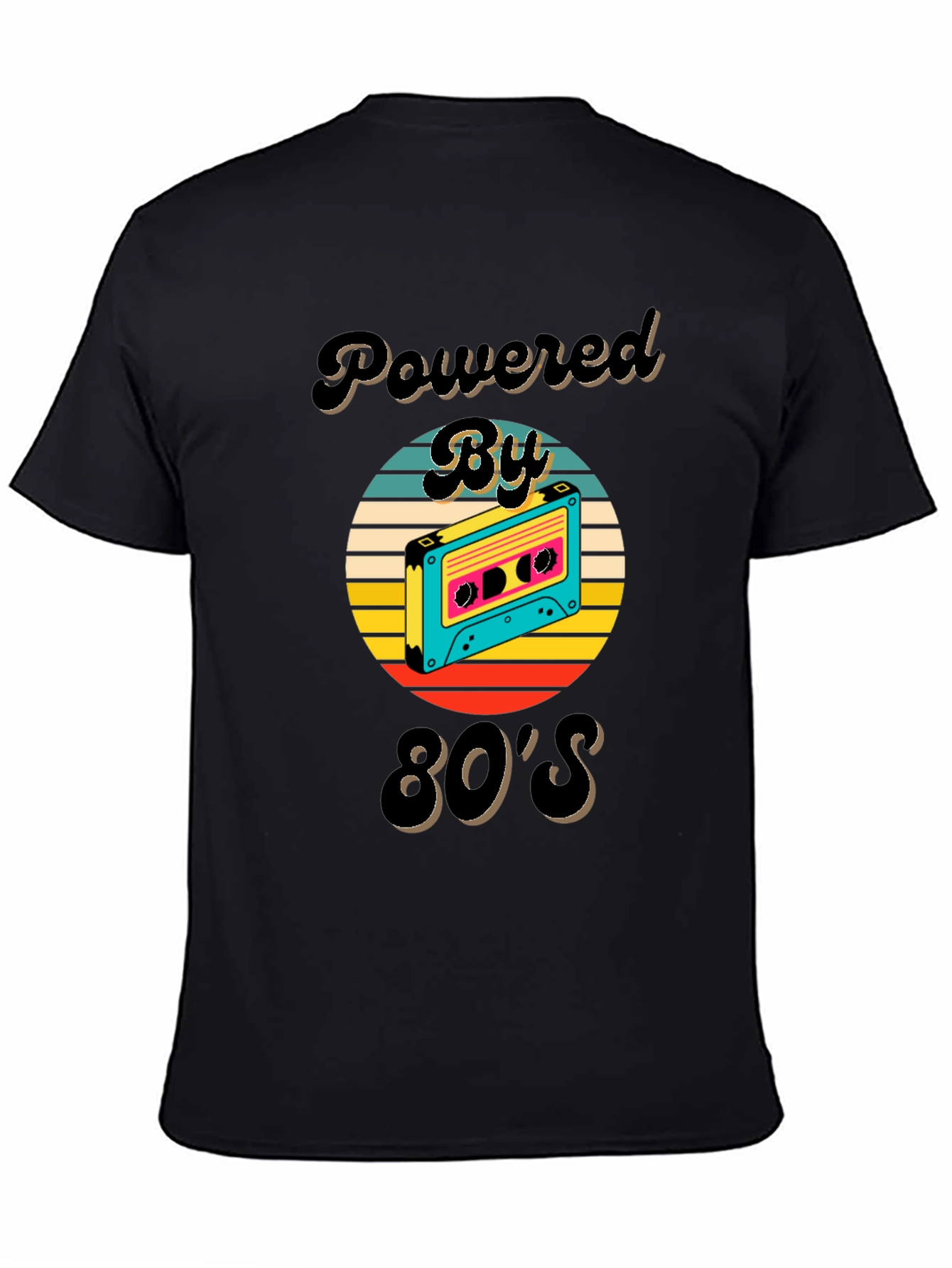 Powered By 80s Graphic T-Shirt