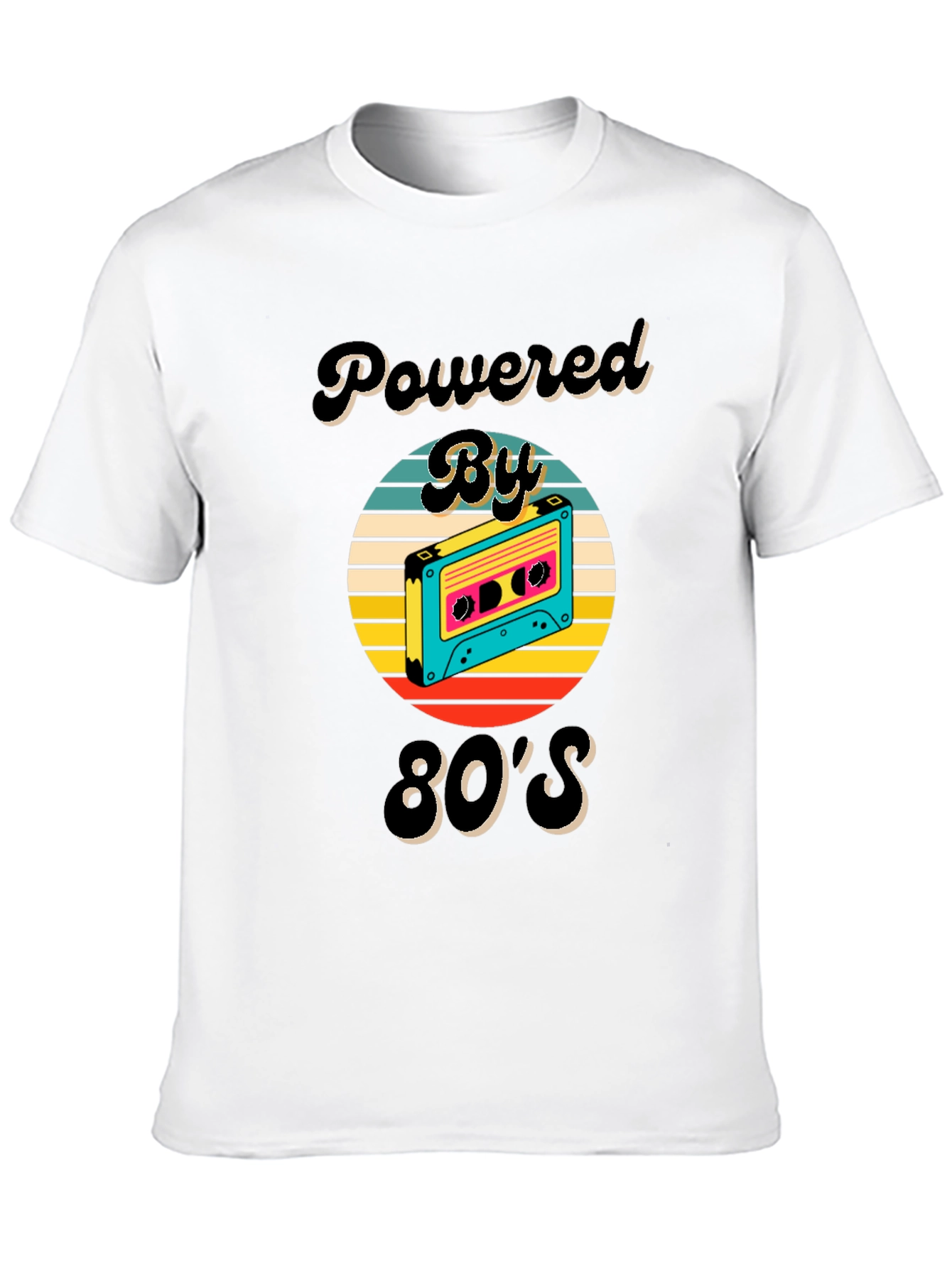 Powered By 80s Graphic T-Shirt