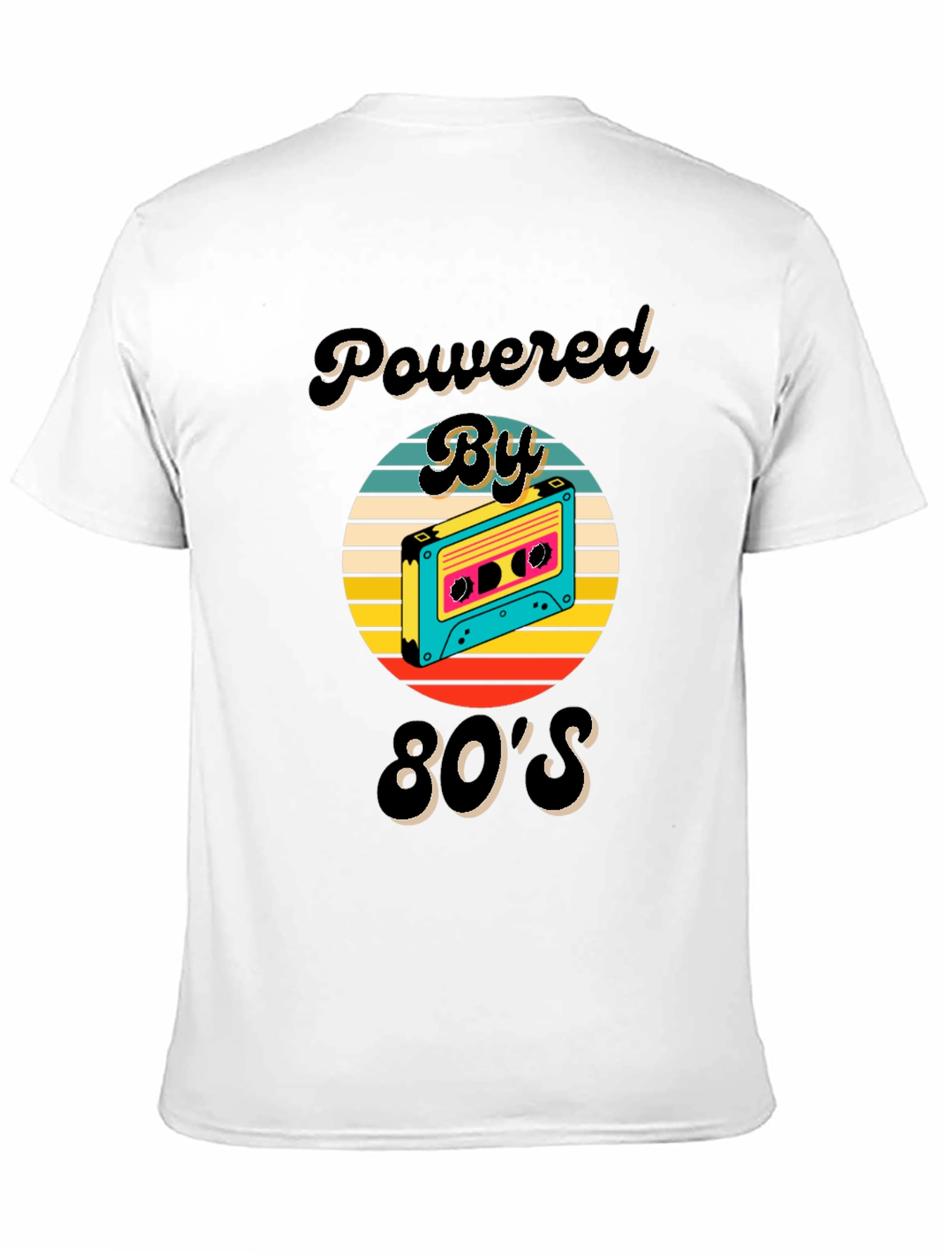 Powered By 80s Graphic T-Shirt
