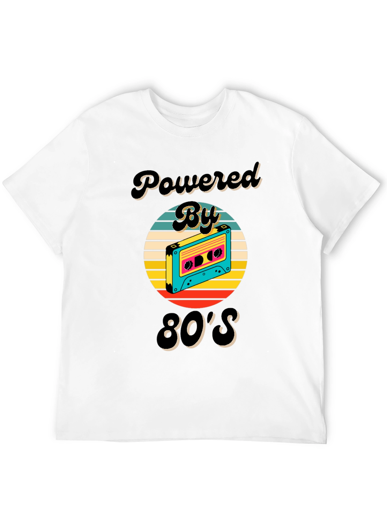 Powered By 80s Graphic T-Shirt